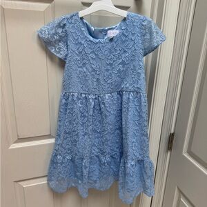 The Children's Place Blue Ruffled Tiered Sundress
